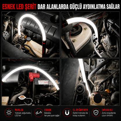 AutoFlexTR Esnek Araç Bakım ve Tamir Lambası